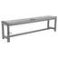 Sitzbank Vintage B: 170 cm Braun - Dunkelgrau/Braun, Trend, Holz/Metall (170/45/35cm) - Landscape Sitzbank Vintage B: 170 cm Braun - Dunkelgrau/Braun, Trend, Holz/Metall (170/45/35cm) - Landscape