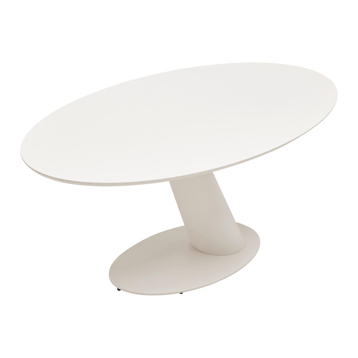 JÍDELNÍ STŮL STEVEN - béžová, Design, kov/kompozitní dřevo (180/95/76cm) - Mömax
