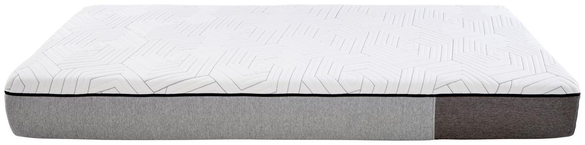 Latexmatratze Euphory 160x200cm Extra Fest - Weiß/Grau, Textil (160/200cm) - Sembella