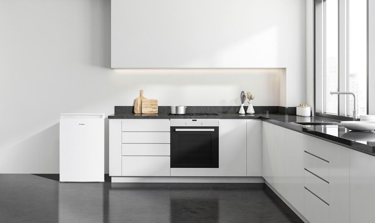 Kühlschrank Kombi Kühlschrank 109 L - Weiß, KONVENTIONELL, Glas/Kunststoff (55/58/85cm) - Trisa Electronics