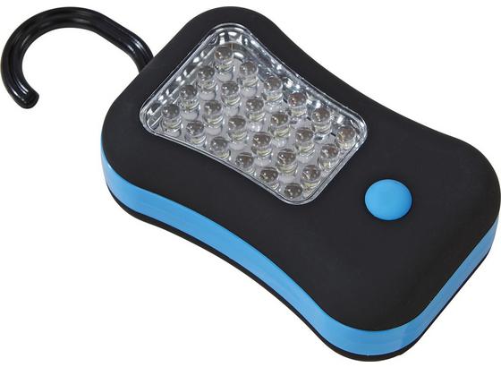 LED Arbeitsleuchte Sia - Blau/Schwarz, KONVENTIONELL, Kunststoff (6,3/9,3/3,7cm) - Homezone LED Arbeitsleuchte Sia - Blau/Schwarz, KONVENTIONELL, Kunststoff (6,3/9,3/3,7cm) - Homezone