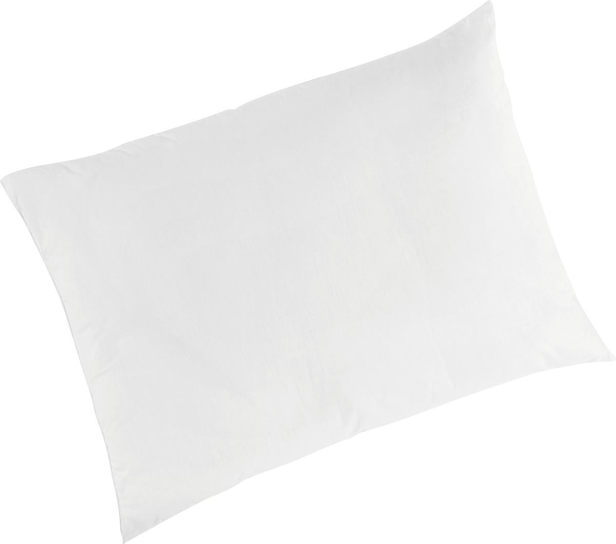 Kopfkissen Schlaf-Gut Utah 70x90 cm Polyester - Weiß, KONVENTIONELL, Textil (70/90cm) - FAN