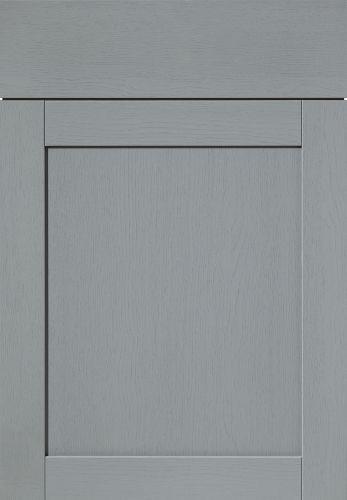 KÜCHENSCHRANKFRONT FRONT FERMO - Blaugrau, MODERN - Vertico