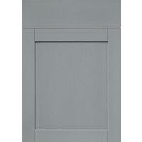 KÜCHENSCHRANKFRONT FRONT FERMO - Blaugrau, MODERN - Vertico