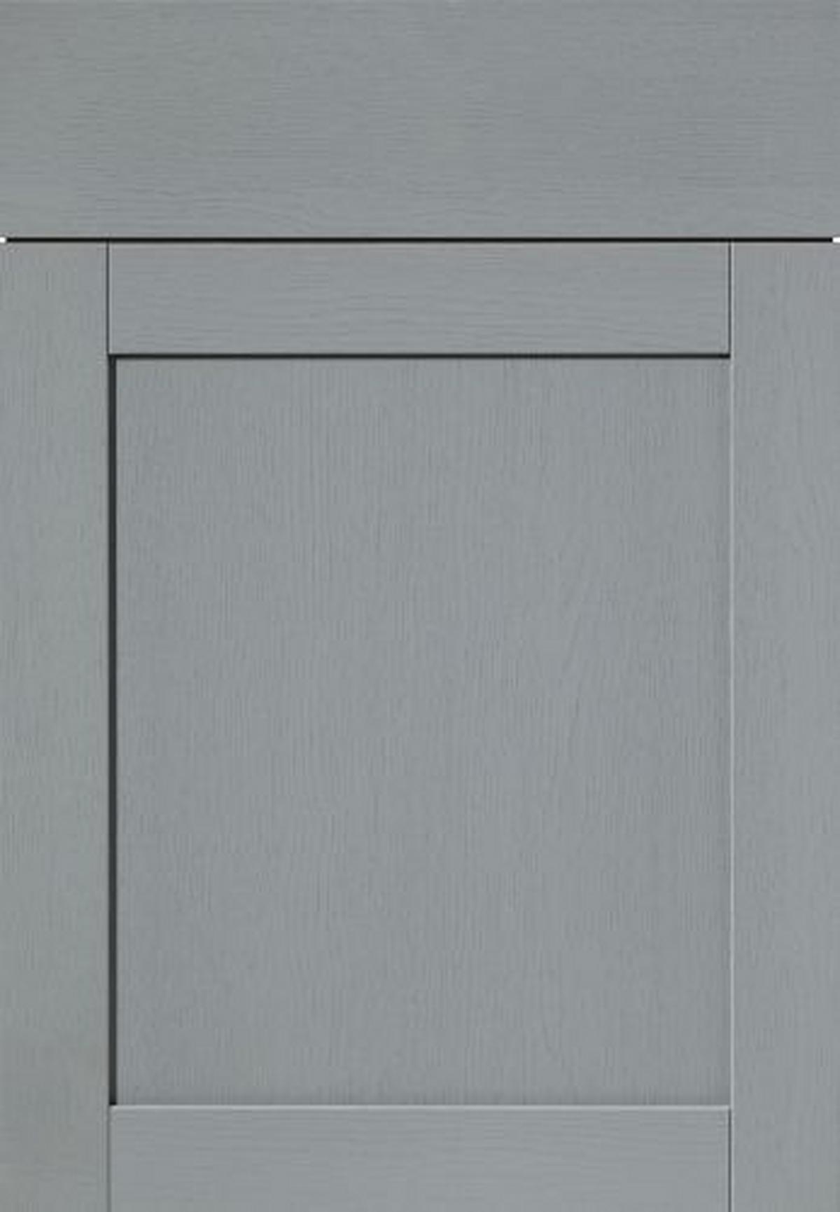 KÜCHENSCHRANKFRONT FRONT FERMO - Blaugrau, MODERN - Vertico