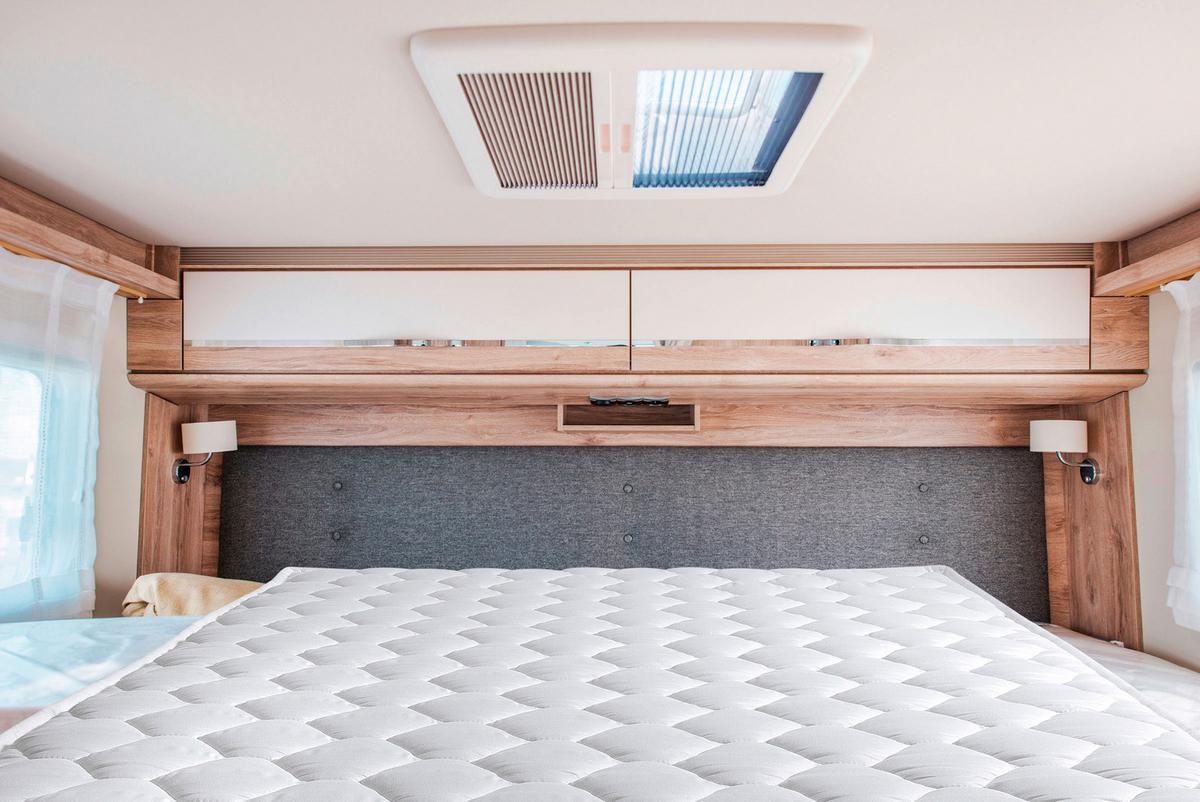 Kaltschaummatratze Caravan 100x200 Cm H2 H: 10 Cm - Weiß, Basics, Kunststoff/Textil (100/200cm) - P & B