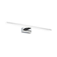 NÁSTĚNNÉ KOUPELNOVÉ SVÍTIDLO MOMU2 - barvy chromu, Moderní, kov/plast (60/12,8/5,1cm) - Mömax