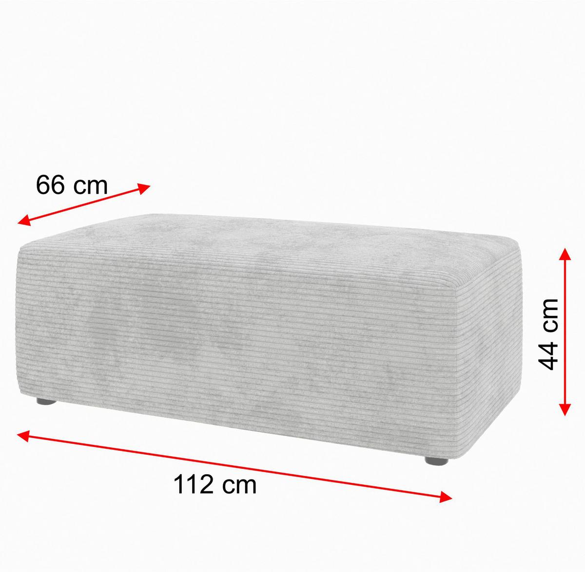 Hocker Wien, D. Grün B: 112 Cm - Dunkelgrün/Schwarz, MODERN, Textil (112/44/66cm) - Trendmanufaktur