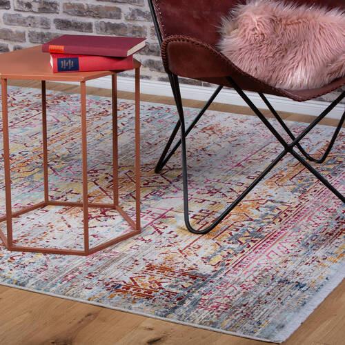 Vintage-teppich My Inca - Multicolor, LIFESTYLE, Textil (60/110cm) - Obsession