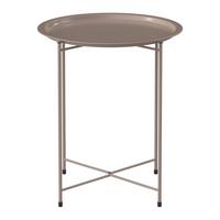 Gartenbeistelltisch Stella - Grau, MODERN, Metall (46/52/46cm) - Luca Bessoni