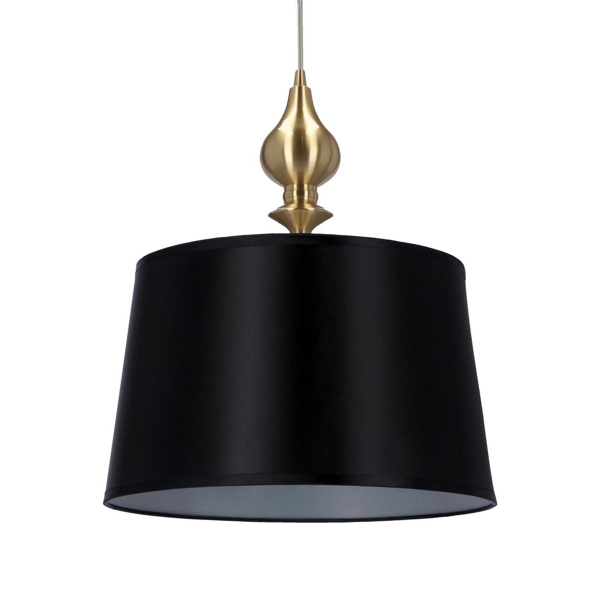 Pendelleuchte 31-09241 Prima Gold - Goldfarben/Schwarz, KONVENTIONELL, Kunststoff/Metall (35/35/120cm)