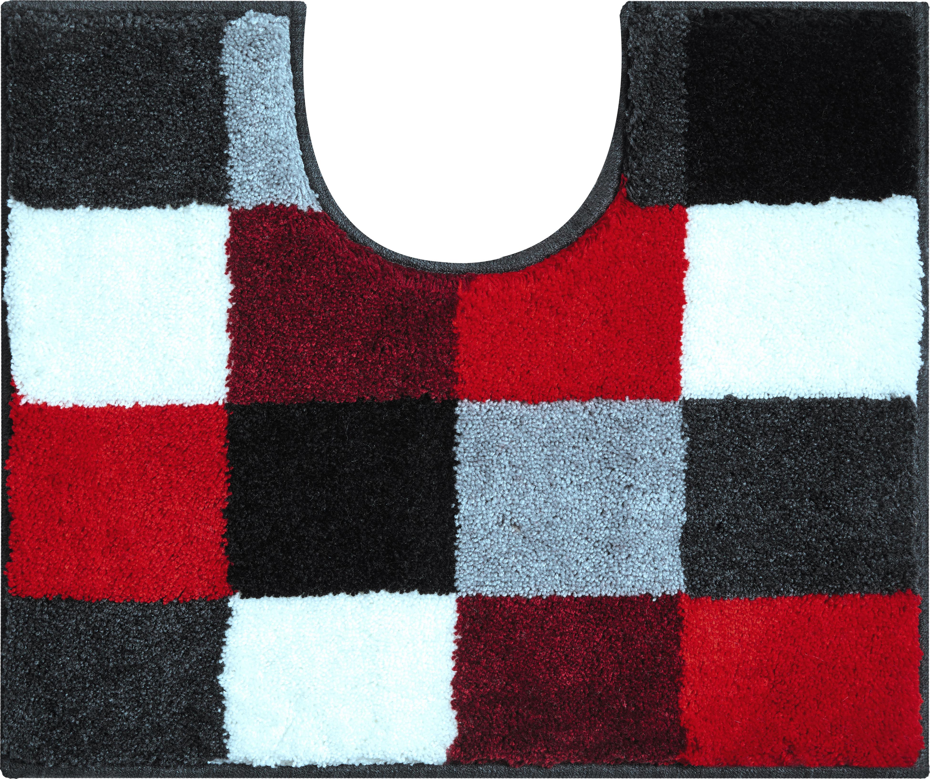 WC PŘEDLOŽKA B2747-006001014 - bílá/černá, Basics, textil (49/60cm) - Grund