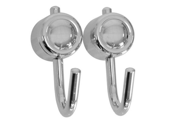 Háčik Atlantik - chrómová, Moderný, kov (7cm) Háčik Atlantik - chrómová, Moderný, kov (7cm)