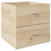 Doppelschublade Fortuna - Eichefarben/Eiche Artisan, Basics, Holzwerkstoff (34/34/33,4cm) - MID.YOU