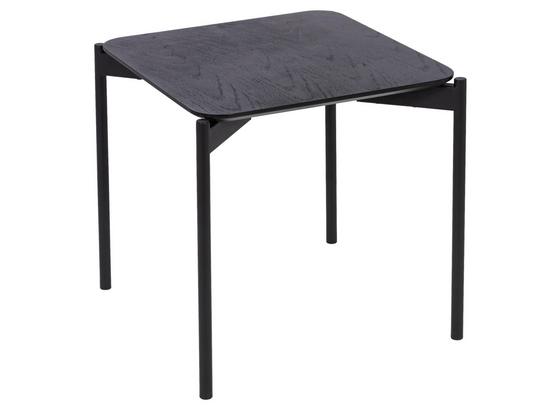 Beistelltisch Ida L: 45 cm Schwarz - Schwarz, KONVENTIONELL, Holz/Metall (45/45/45cm) - Livetastic Beistelltisch Ida L: 45 cm Schwarz - Schwarz, KONVENTIONELL, Holz/Metall (45/45/45cm) - Livetastic