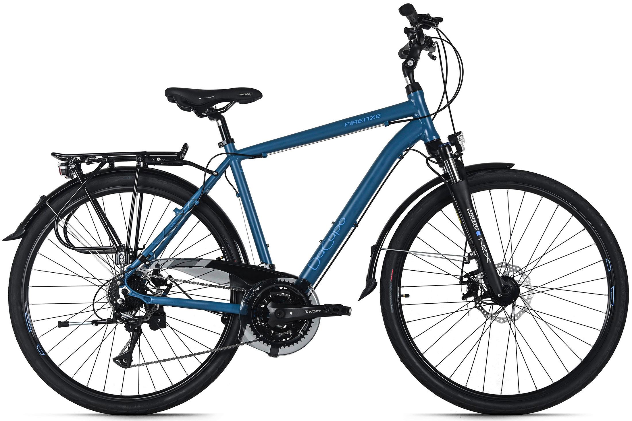 Trekkingrad Herren 28 Zoll - Blau, Basics, Metall (25/140/60cm)