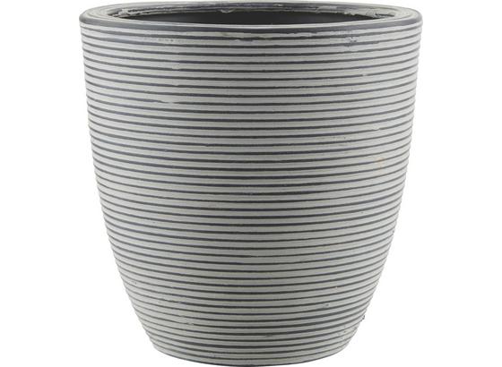 Kvetináč Marlene - L - čierna, Štýlový, plast (26/26cm) - Mömax modern living Kvetináč Marlene - L - čierna, Štýlový, plast (26/26cm) - Mömax modern living