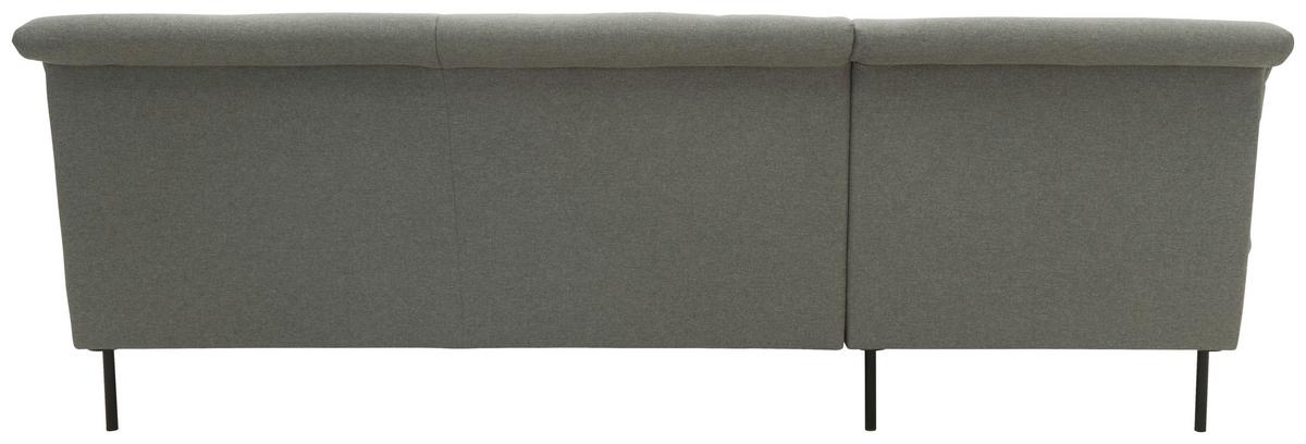 Ecksofa Looks Ix Graubraun - Graubraun/Schwarz, Design, Textil (168/274cm) - LOOKS by W.Joop