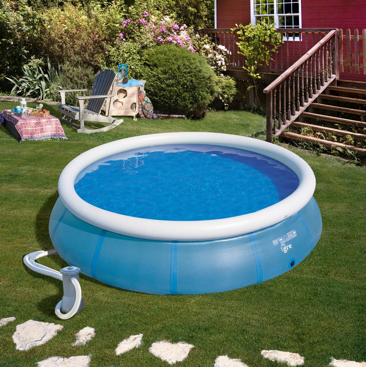 Filterpumpe Kartuschenfilter - Weiß, KONVENTIONELL, Kunststoff (19,3/12,4/35cm) - Gre