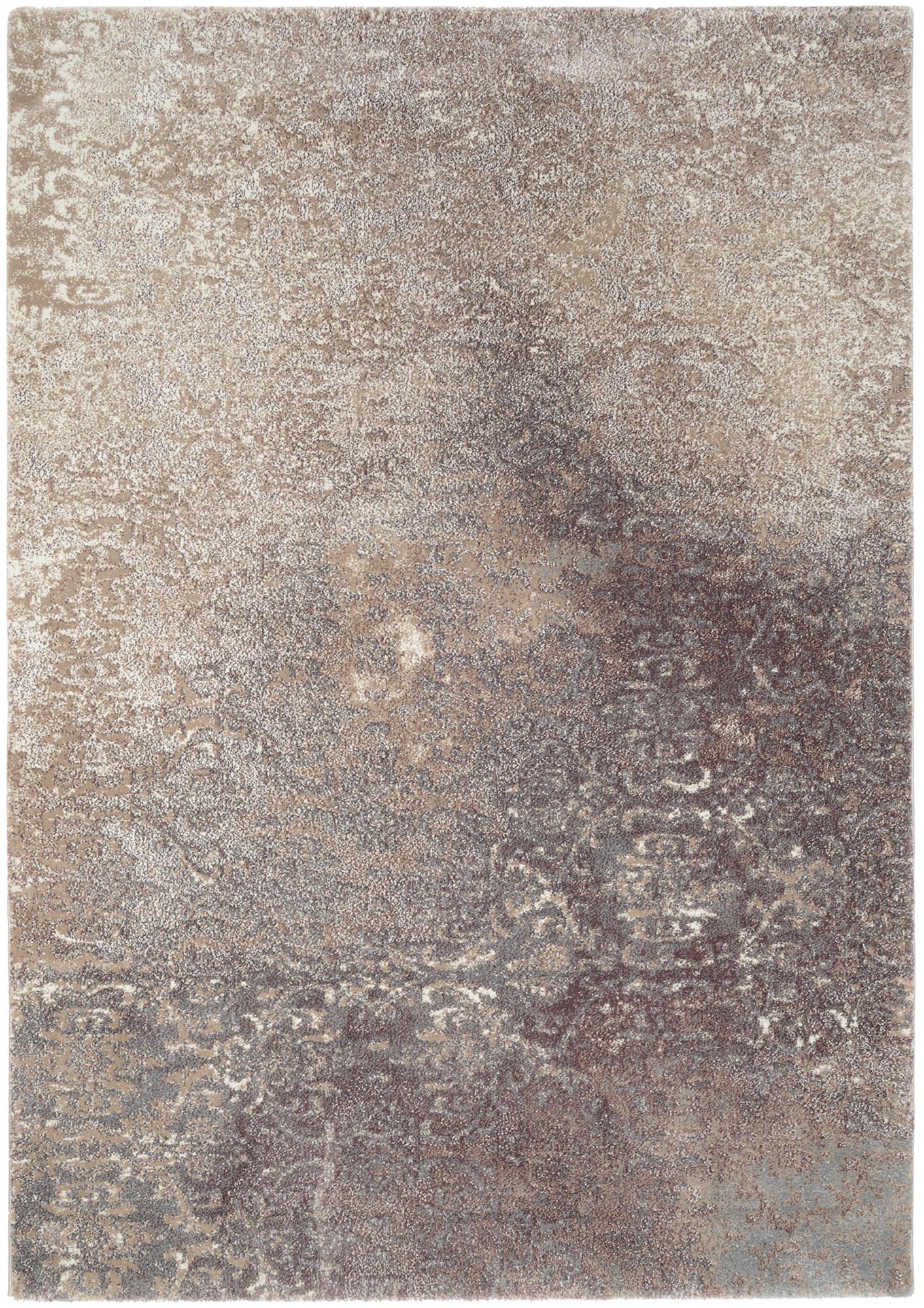 Webteppich Sandfarben Palermo 65x130 cm - Sandfarben, Basics, Textil (65/130cm) - Novel