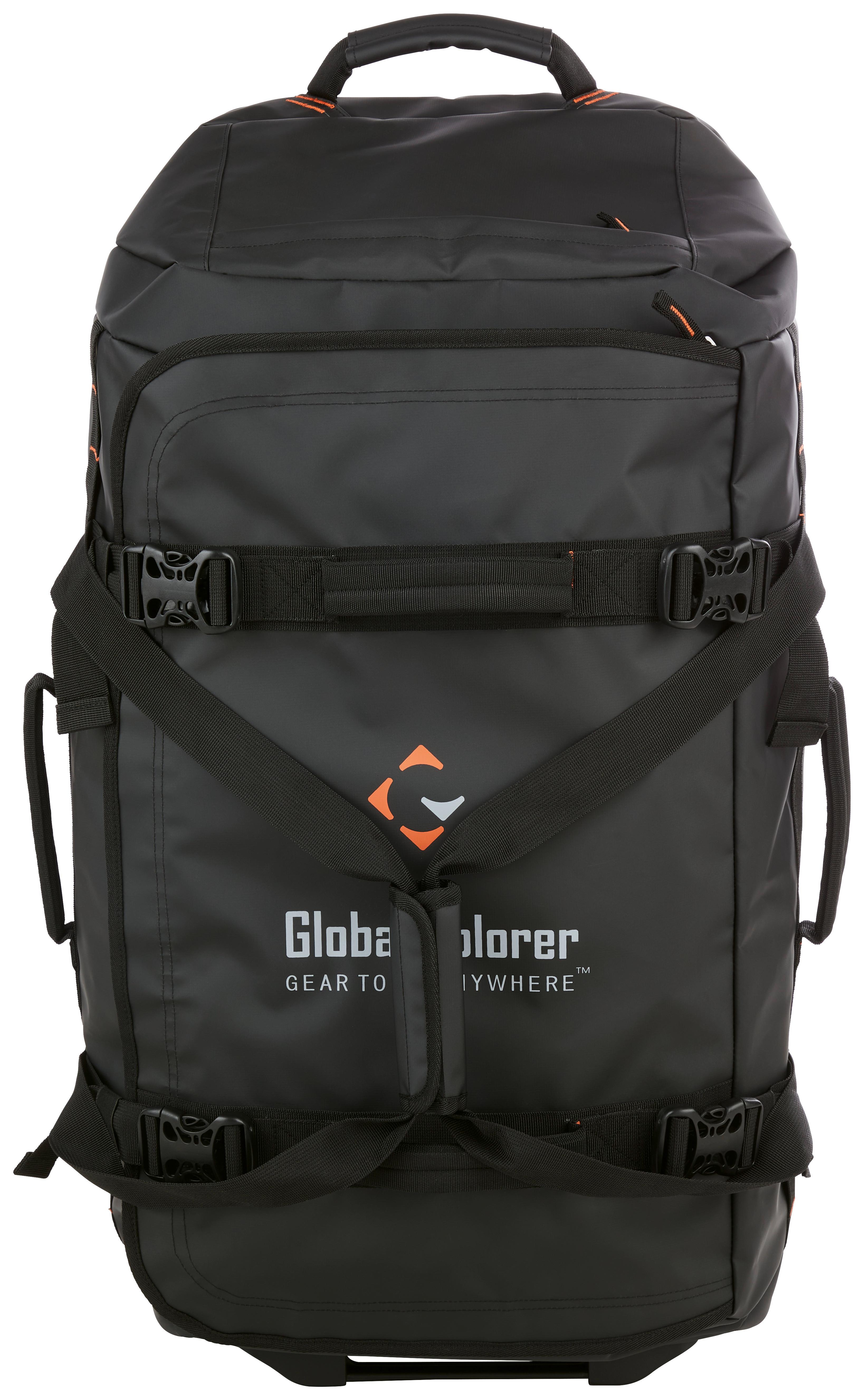Reisekoffer Manchester 90l Aus Hochwertigem Tarp-Stoff - Schwarz, Basics, Textil (42/82/32cm)