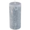 Stumpenkerze Saphira Dunkelgrau D/H: 6,8/15 cm - Dunkelgrau, Basics (6,8/15cm) - Ondega
