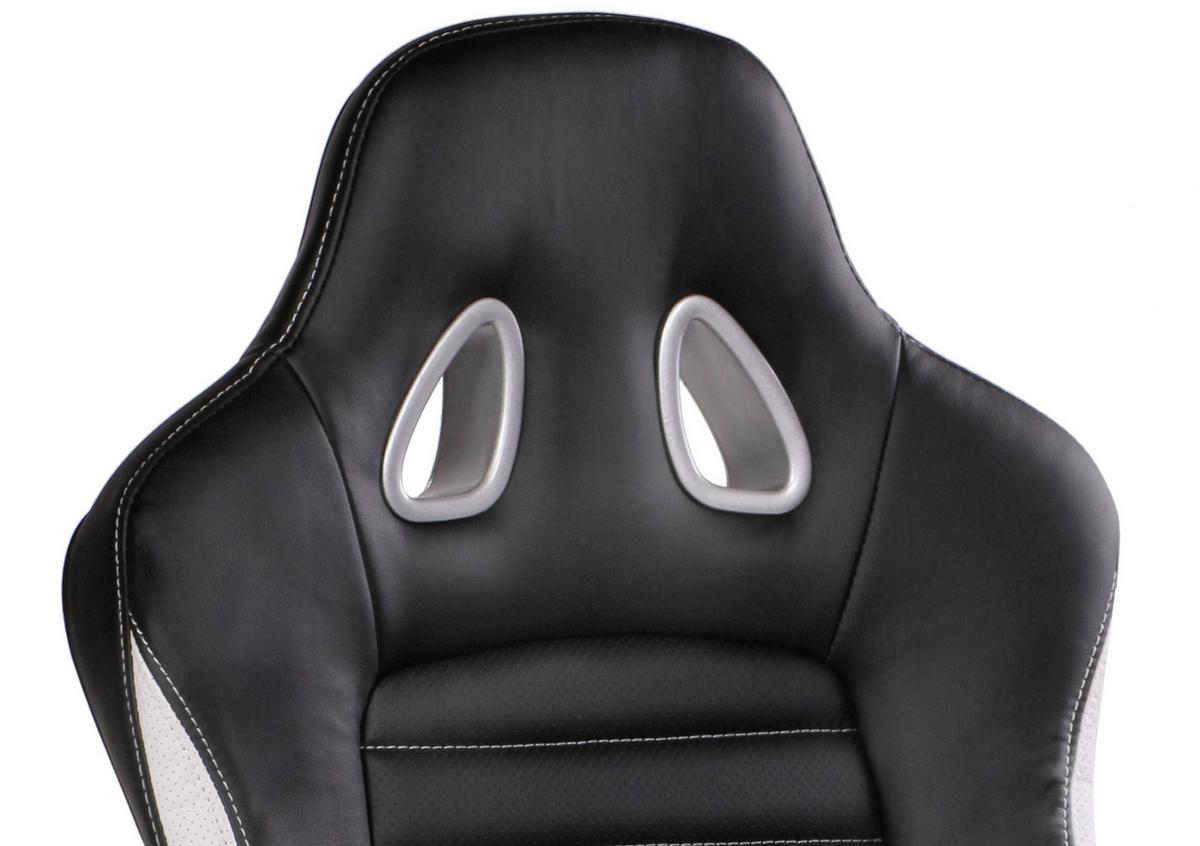 Herní židle Racer černá - černá/barvy hliníku, Moderní, textil/plast (66/122/66,5cm) - MID.YOU
