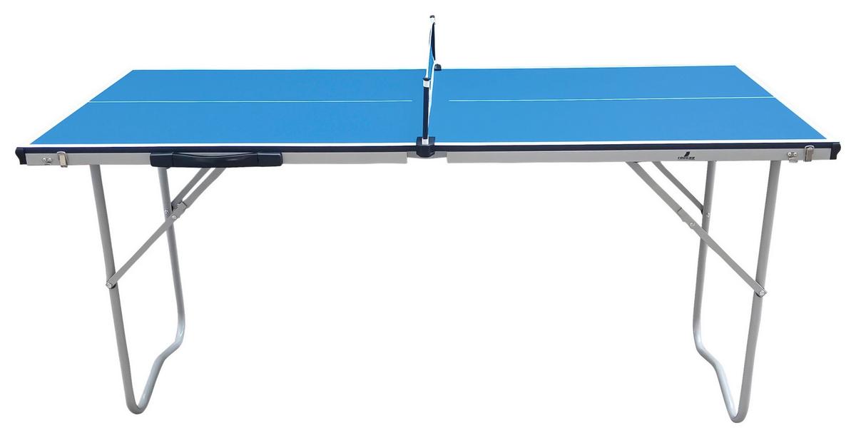 Tischtennistisch C060.001.00 - Blau, KONVENTIONELL, Holz/Metall (67/69/150cm) - Ambia Garden