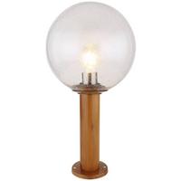 Außenleuchte Ossy 15 Watt Glas - Klar/Naturfarben, Basics, Glas/Metall (25/50cm) - Globo