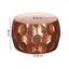 Couchtisch Rund Honigwabenform Honeycomb, Kupferfarben - Kupferfarben, LIFESTYLE, Metall (60/60/36cm) - Livetastic Couchtisch Rund Honigwabenform Honeycomb, Kupferfarben - Kupferfarben, LIFESTYLE, Metall (60/60/36cm) - Livetastic