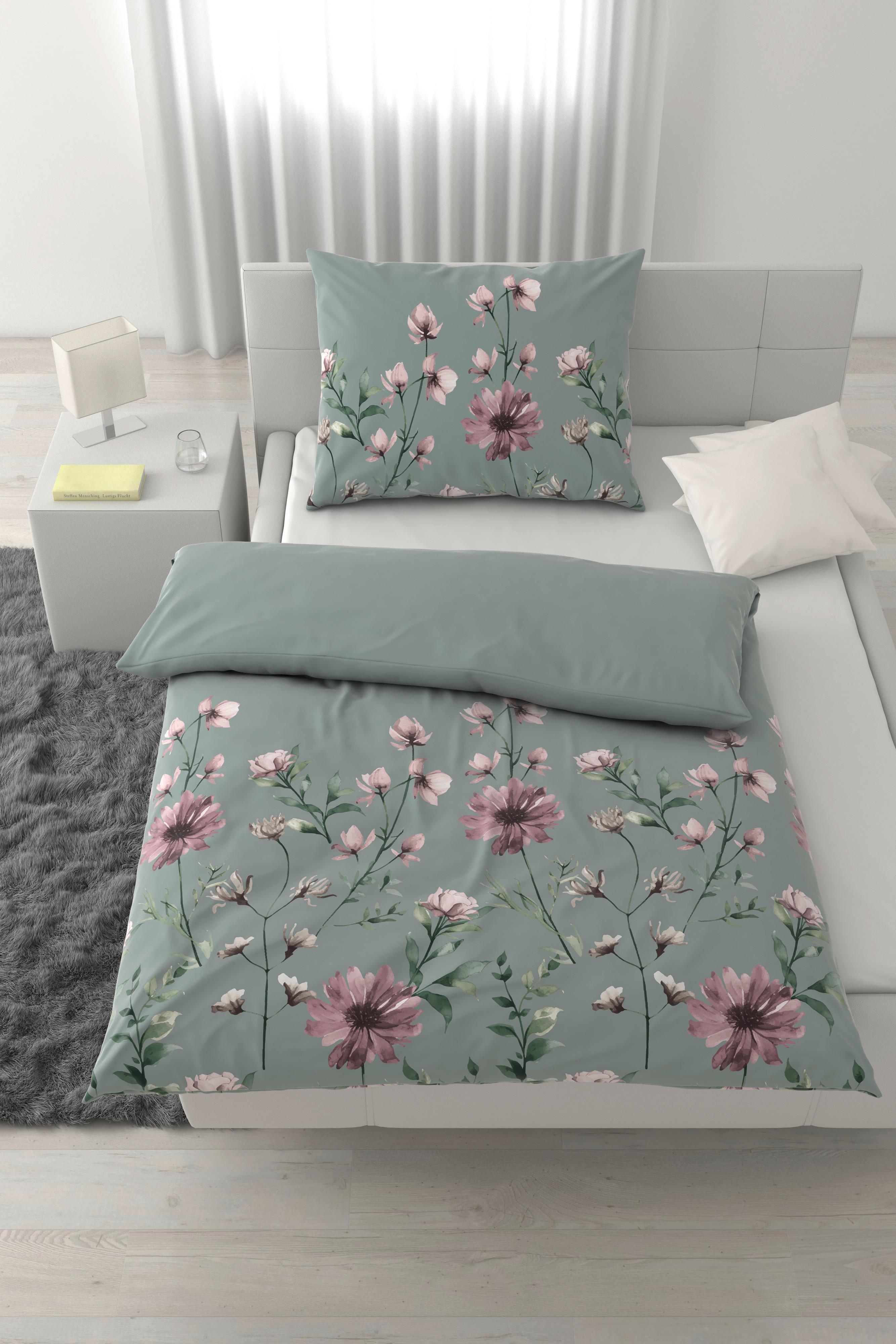 POVLEČENÍ WIESE - šedá, Konvenční, textil (140/200cm) - Mömax