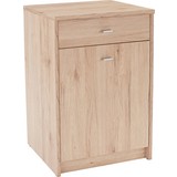 Kommode 4-You YUK02 B:50cm San Remo Eiche Dekor - Eichefarben, MODERN, Holzwerkstoff (50/85,4/34,6cm)
