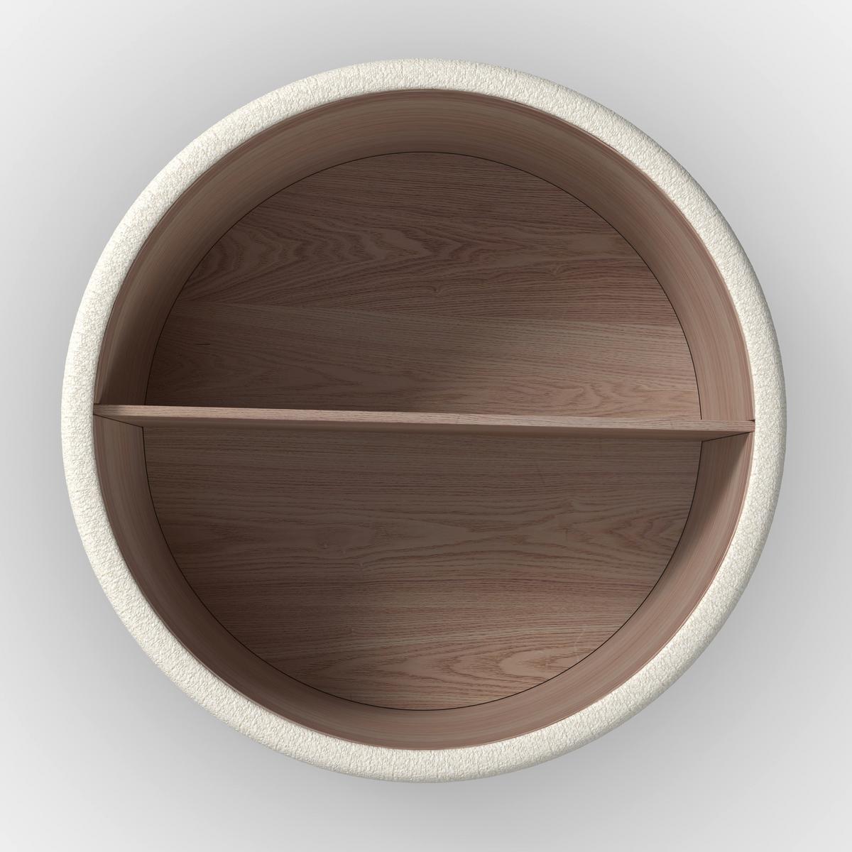 Konferenční stolek Elliot, P: 70 cm - bílá/přírodní barvy, Moderní, dřevo/kompozitní dřevo (70/70/35cm) - Bessagi Home