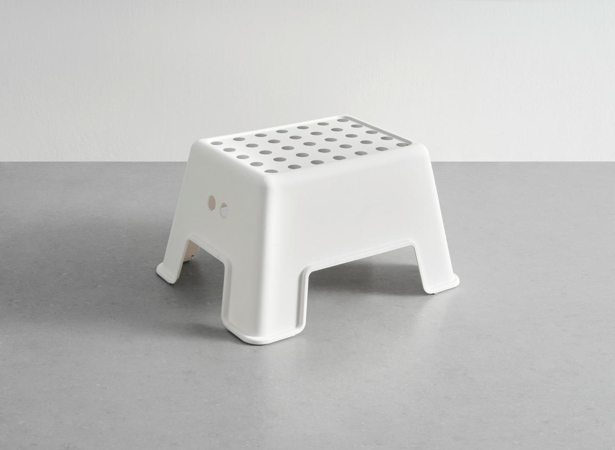 Stupienok BABSI - sivá/biela, Konventionell, plast (43/34/24cm) - Mömax