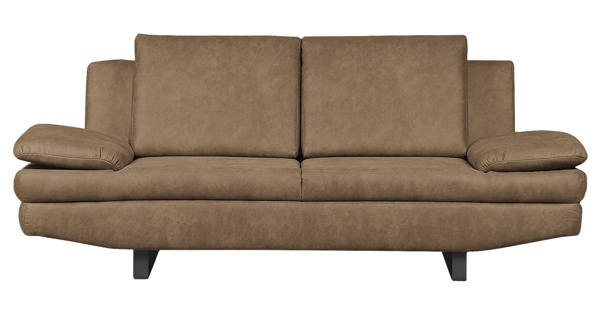 MID.YOU 2-Stizer-Sofa Jovanna Schlammfarben B: 198 cm online kaufen Möbelix