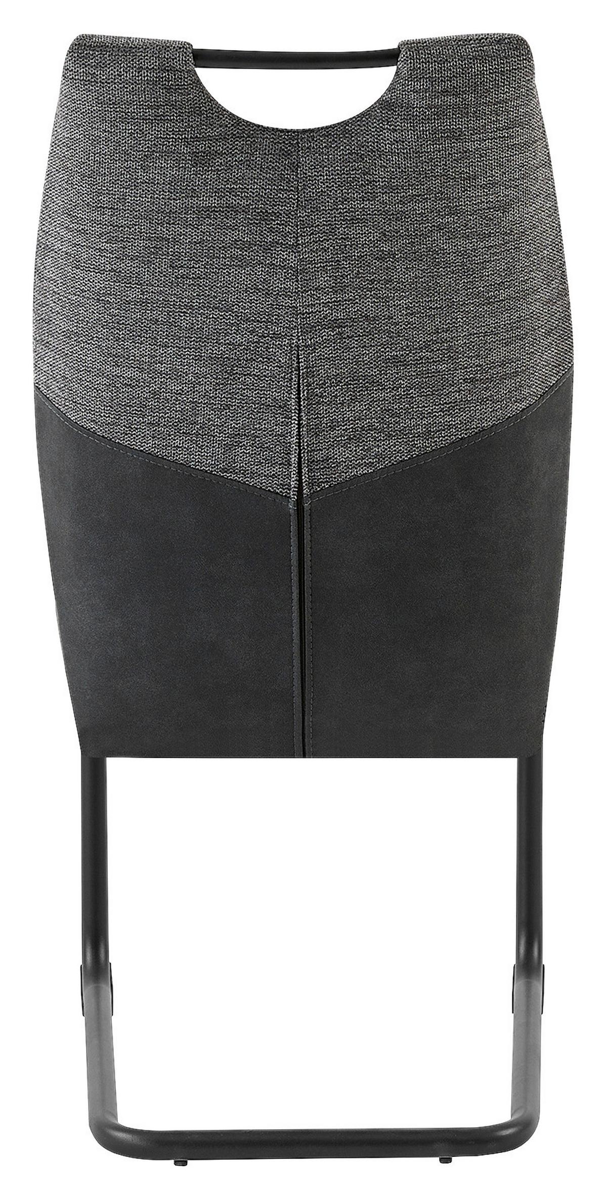 Stuhl-Set Peter - Anthrazit/Schwarz, MODERN, Metall (45/94/54cm) - Ambia Garden