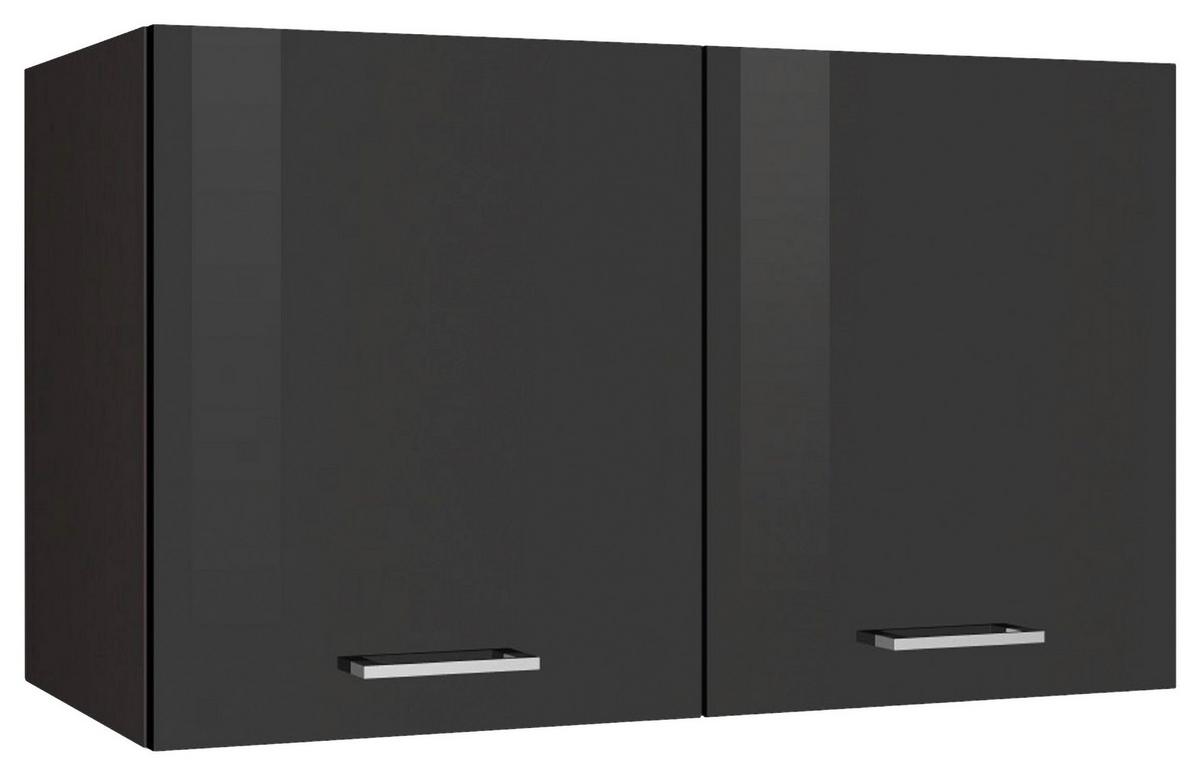 Küchenoberschrank Mailand Graphitfarben B: 100cm - Graphitfarben, MODERN, Holzwerkstoff (100/57/34cm) - Held