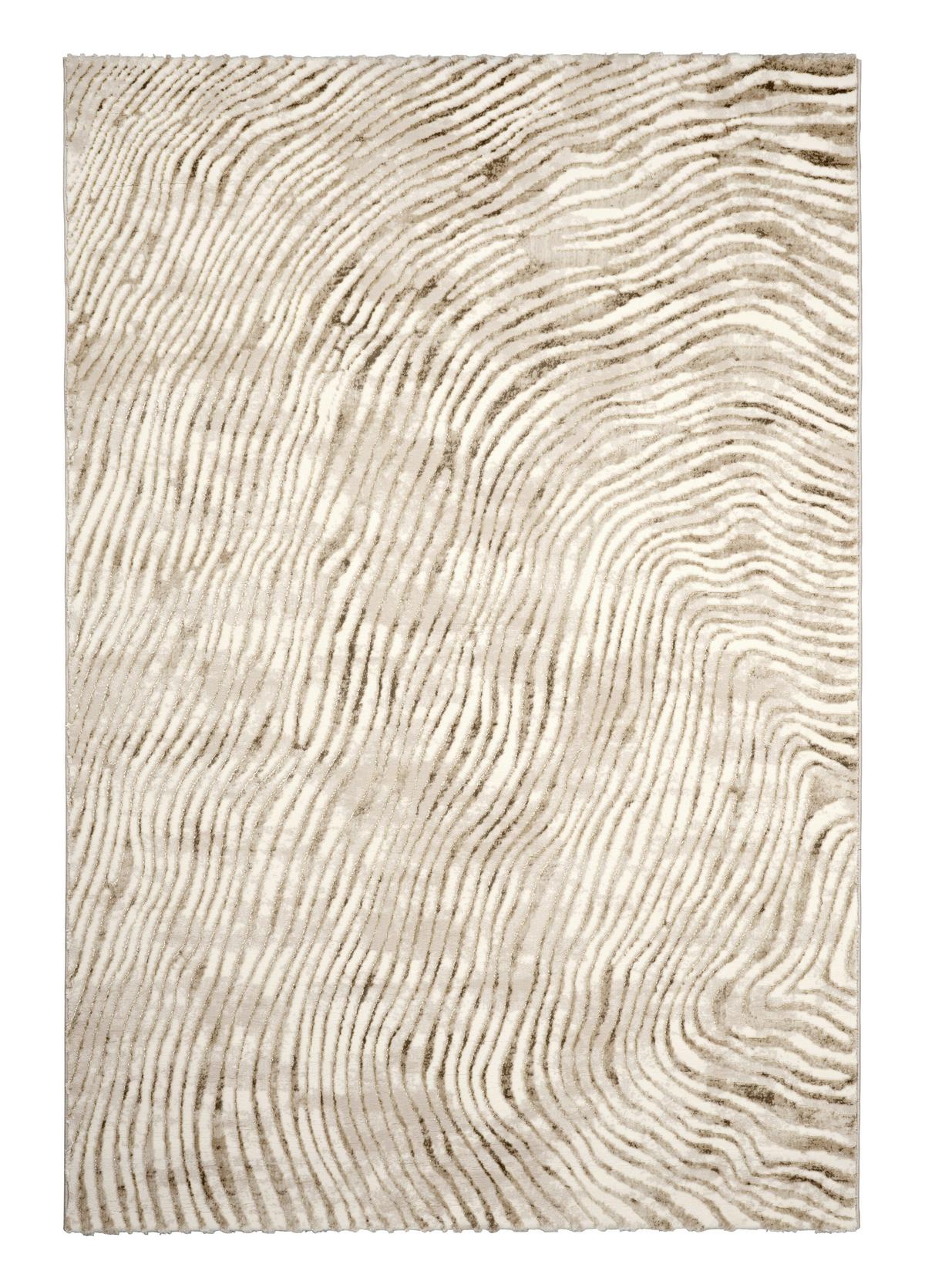 Webteppich Beige Doofy 160x230 Cm - Beige, Basics, Kunststoff (160/230cm) - James Wood