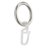 Függönykaroka Anna 10db - nemesacélszínű, Konventionell, műanyag - Ondega