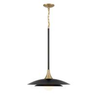 Led Függeszték Qn-Welsh-P-Bk - többszínű, Konventionell, üveg/fém (46/75cm) - Elstead Lighting