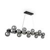 Pendelleuchte Dallas - Schwarz, Trend, Glas/Metall (23,8/22,8/123,5cm) - MAYTONI