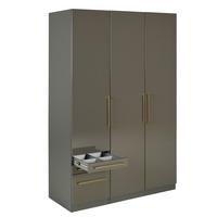 Kleiderschrank Unit 3trg. Normalhöhe - KONVENTIONELL (137/210/58,3cm) - Ondega