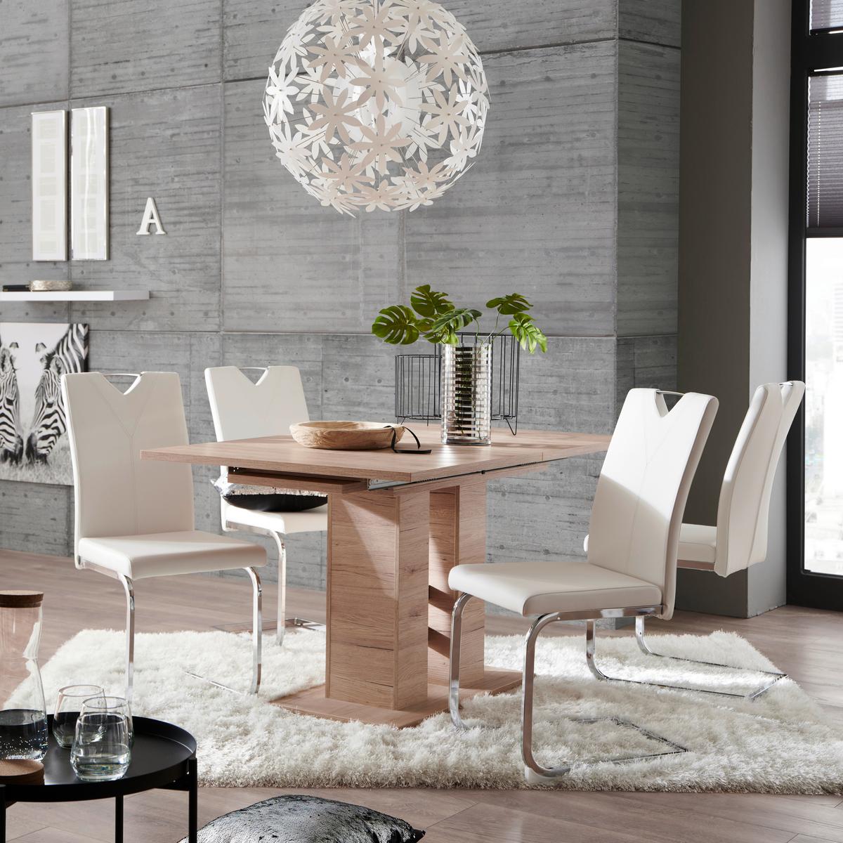 Kihúzható Asztal Helena 140 Az *top Ár* - tölgyfa, Konventionell, faalapú anyag (140-220/76/90cm) - Best Price