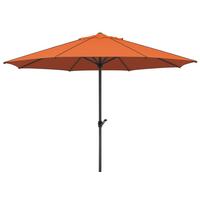 Sonnenschirm Adria Bxhxt: 350x275x350 Cm Terracotta - Anthrazit/Terracotta, Basics, Textil/Metall (350/275cm) - Schneider