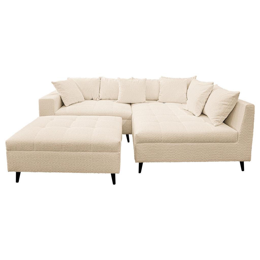ECKSOFA Pruno, Beige S: 247x174 cm