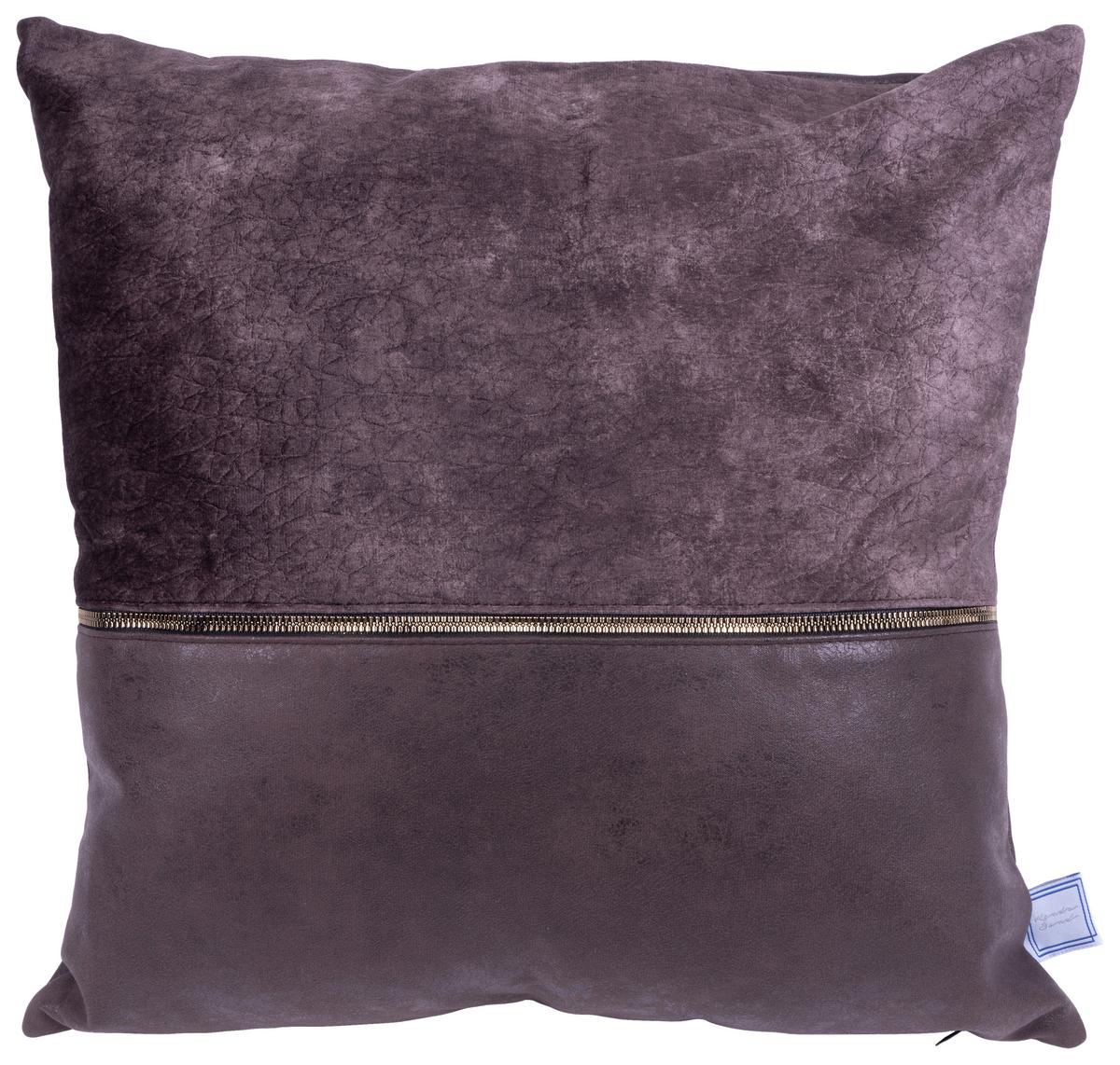 Zierkissen Picco 125 2er-set Braun/grau B: 30/45 Cm - Braun/Grau, KONVENTIONELL, Textil (30x45/50x45cm)