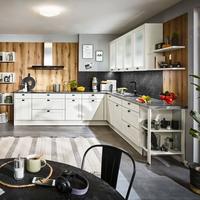 Einbauküchen Pn 435 Frei Planbar Landhausstil - Holzwerkstoff - Pino