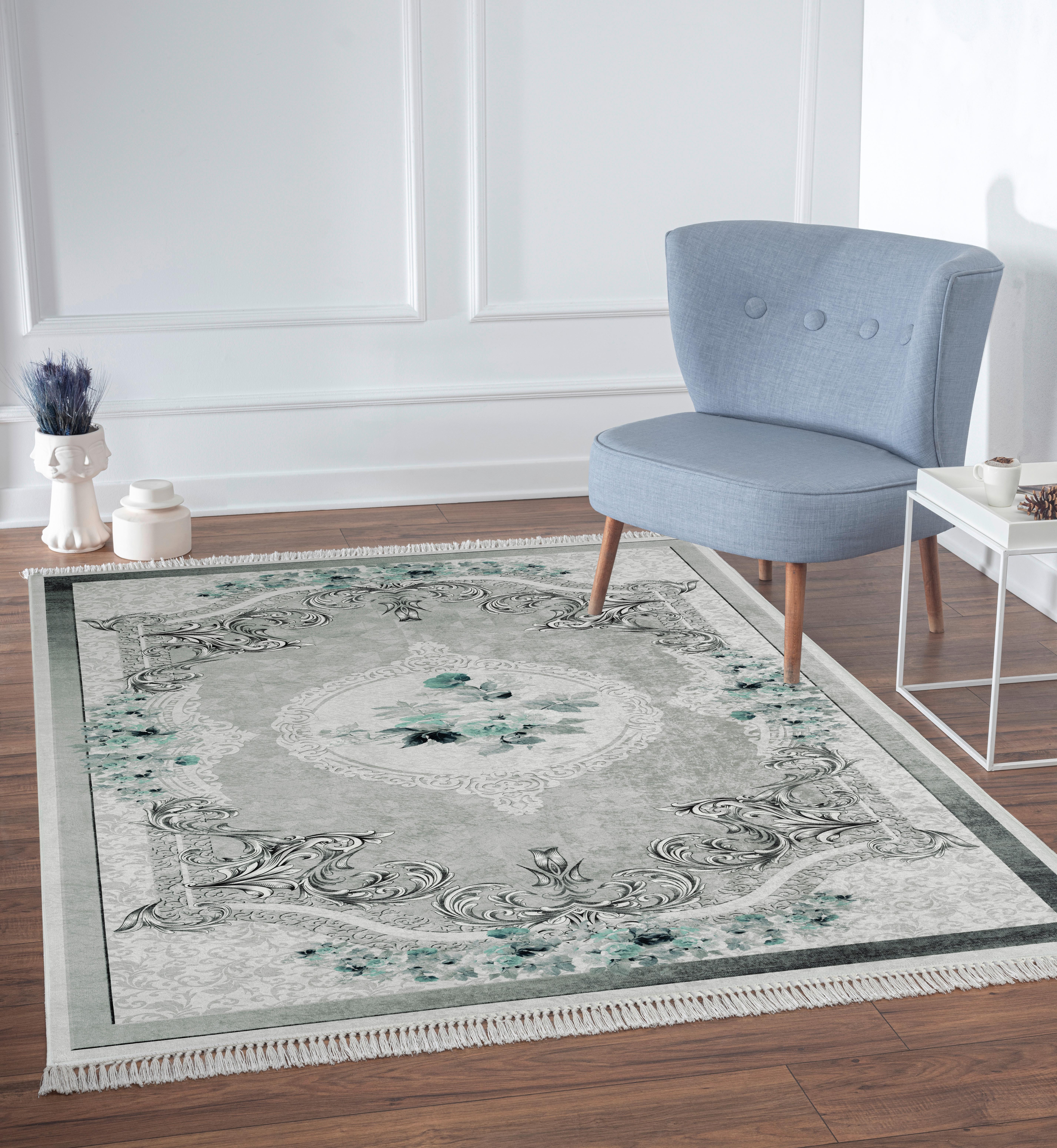 James Wood Teppich Beige/Rosa Indoor / Outdoor Anneliese 120x160 cm
