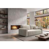 Schlafsofa Piemonte Grau B: 240cm - Schwarz/Grau, MODERN, Holz/Holzwerkstoff (240/92/103cm) - Livetastic
