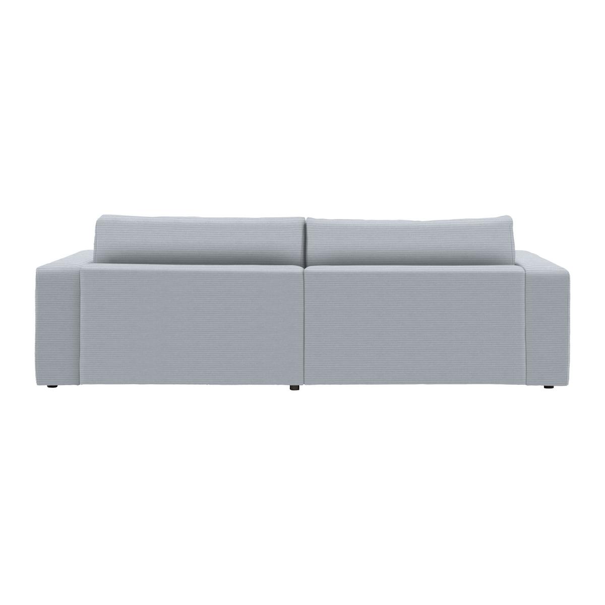 Rohová sedačka FABIONA, pravá, sivý menčester / sivá - čierna/sivá, Modern, drevo/plast (268/194cm) - Mömax